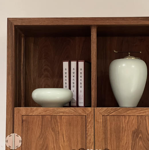 苏梨家具 花好月圆双门多宝柜 商品图3