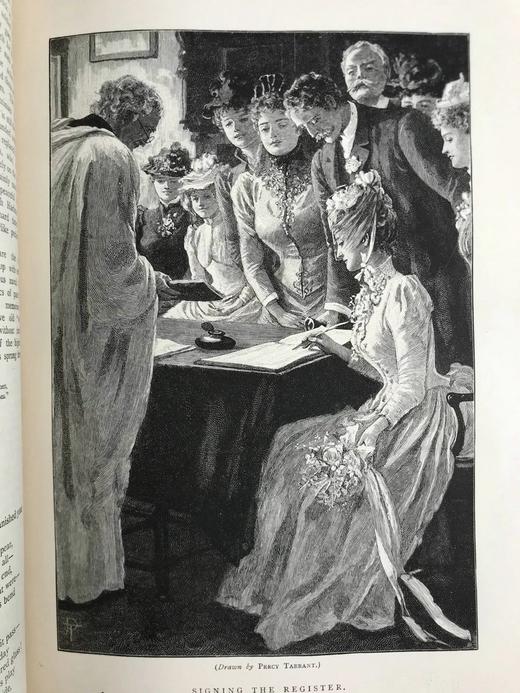 1891年 卡塞尔家庭杂志 数百幅插图 真皮精装16开 商品图6