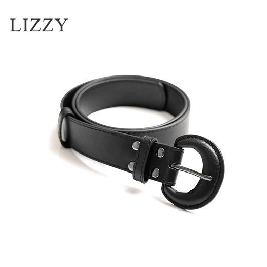 LIZZY 全手工包扣工艺头层牛皮腰带7789 商品图1