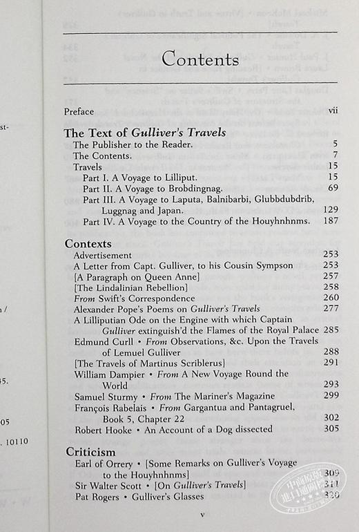 【中商原版】格列佛游记 诺顿文学解读系列 英文原版 Norton Critical Editions Gulliver's Travels Jonathan Swift 商品图5
