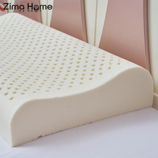 泰国天然乳胶儿童透气护颈枕（适合5-13岁）中童枕（50cm*30cm*7/9cm）【够意思】 商品图3