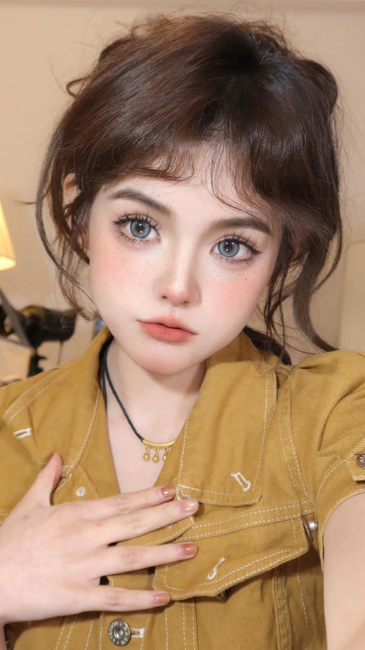 kikicon 千山翠 半年抛  2片 14.5mm 着色13.9mm  基弧8.6 含水38% 韩国进口 商品图1