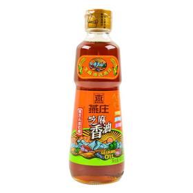 燕庄纯芝麻香油400ml/瓶