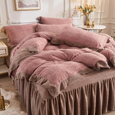 柔暖浮世牛奶绒四件套2.0*2.3m-G119100035 商品图3