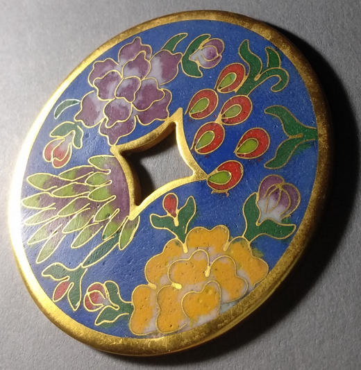 古泉书馆文创珐琅彩 富贵吉祥 文房铜镇 F0007 商品图4