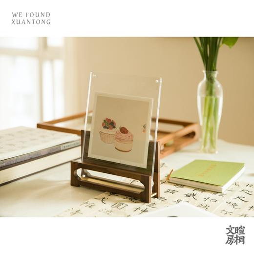 【麓家具】 承平案屏（ 相框 平板支架 透明相框） 商品图3