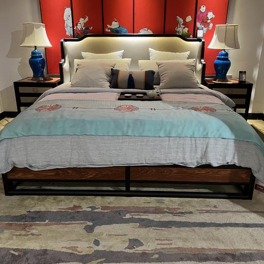 苏梨上品家具 忆江南系列  中式卧室大床 商品图0