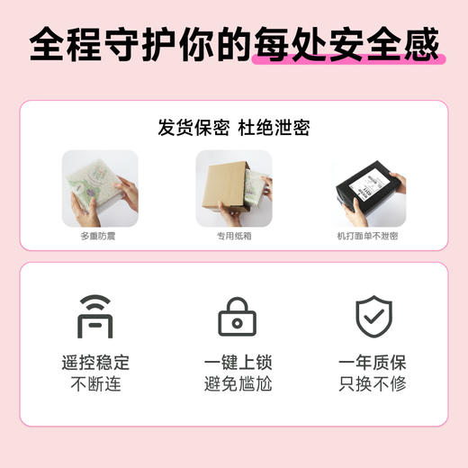 【小怪兽新品MORING组合】喵小野Ring戒指跳蛋组合可爱潮玩无线遥控---怪兽优选 商品图5