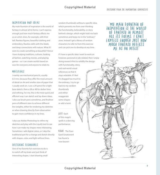 Sketching from the Imagination: Storytelling，想象素描：讲故事，绘画 商品图4