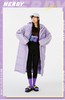韩国潮牌nerdy21年超萌奶油色羽绒服长短款 商品缩略图1