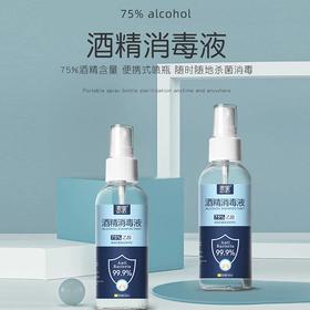 【防疫消毒】75%酒精喷雾