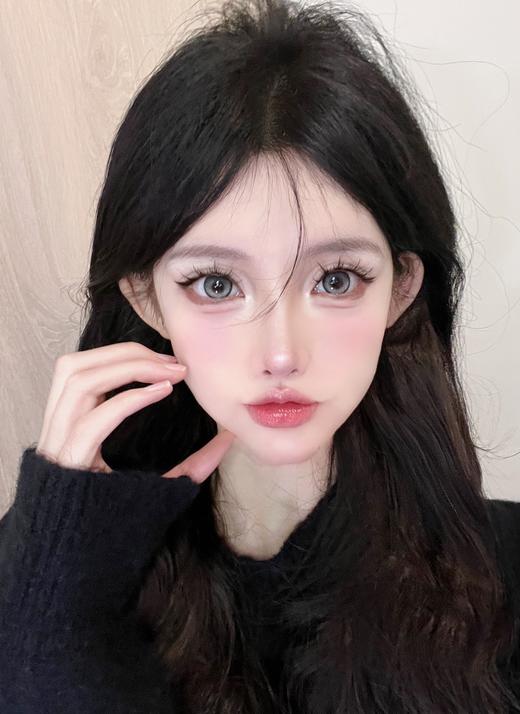 【年抛】款式名字：雪绒花LeensColor   |  大直径14.5 着色13.8 | 【同品牌多副美瞳更划算，选款色板在详情页内】 商品图9