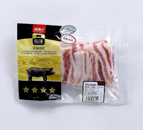 黑猪去皮五花肉350g