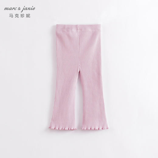 马克珍妮秋装新款 女童弹力针织喇叭裤 儿童打底裤230219 商品图3