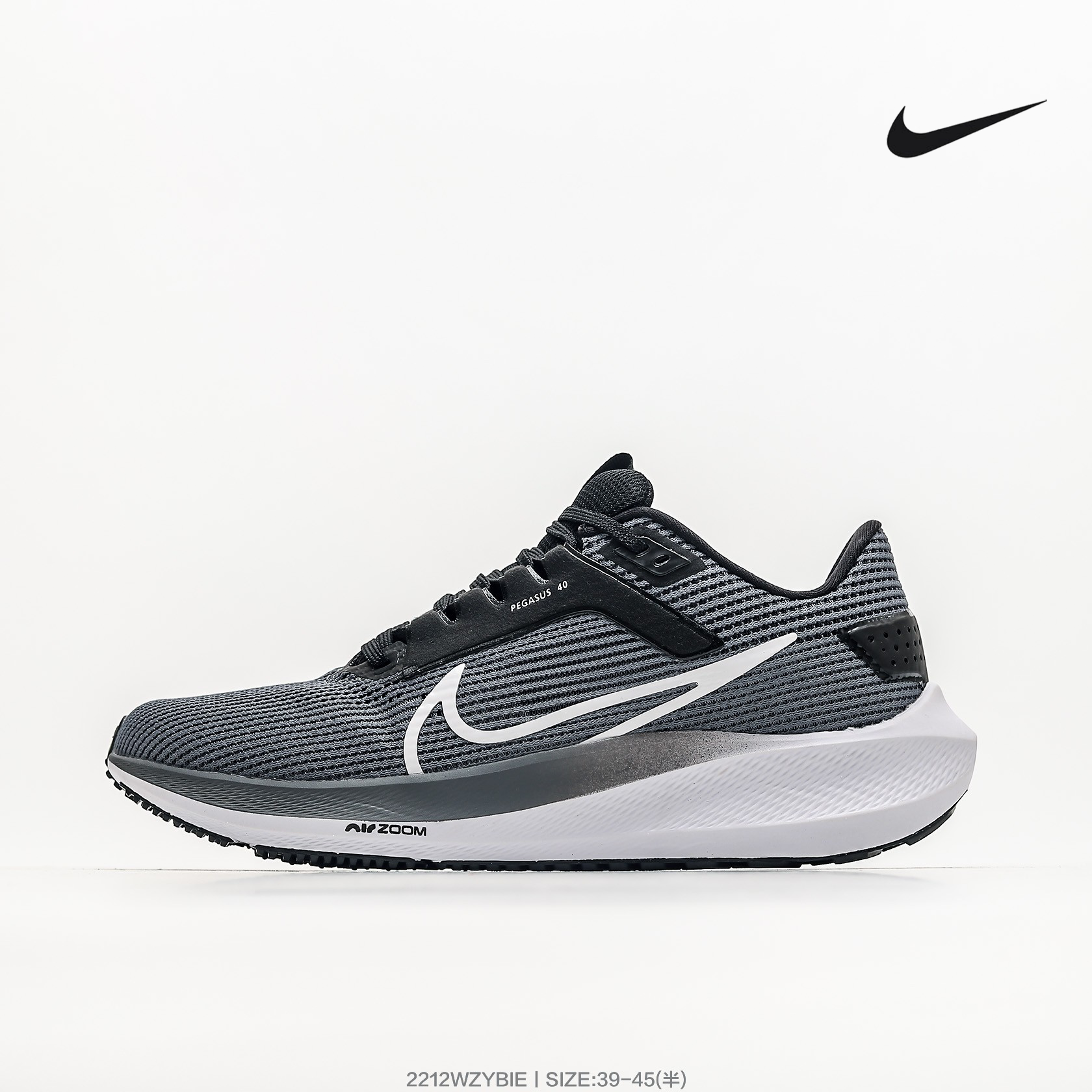 耐克NIKE Zoom Pegasus 40 登月40代超轻网面跑步鞋