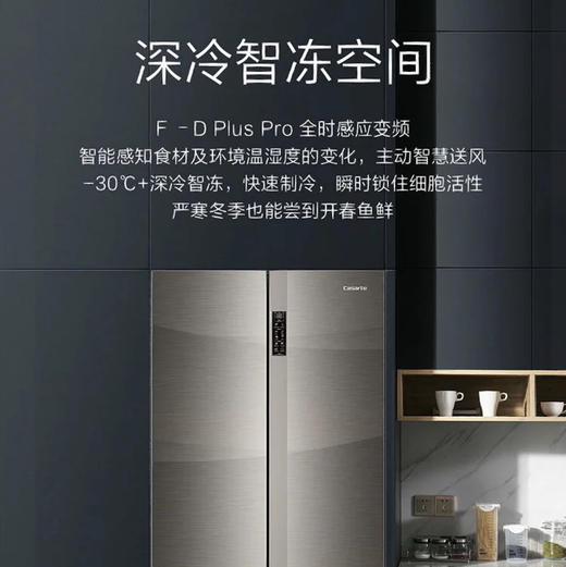 卡萨帝（Casarte）冰箱BCD-551WLCTDM4S5U1 商品图5