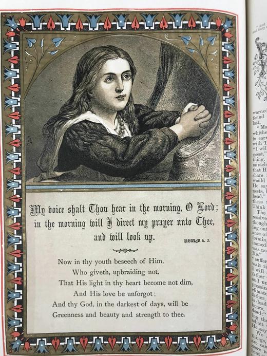 1875年 居家礼拜日杂志 数百幅插图（含多幅彩色） 漆布精装16开 商品图10