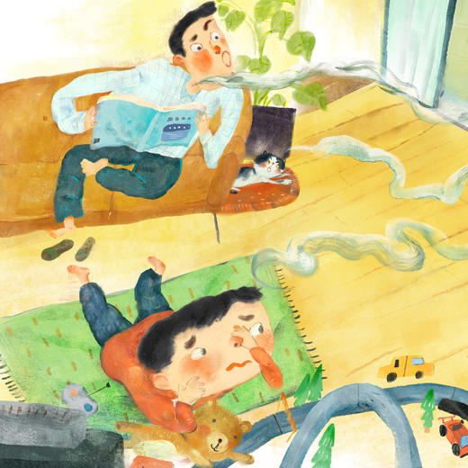 中国传统文化绘本|精装原创中国风绘本《香喷喷的臭豆腐》带孩子了解我国“臭味美食”文化 商品图2