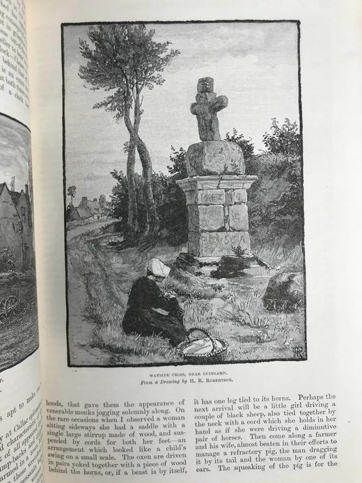 1886年 英国插图杂志 数百幅插图 漆布精装16开 商品图12