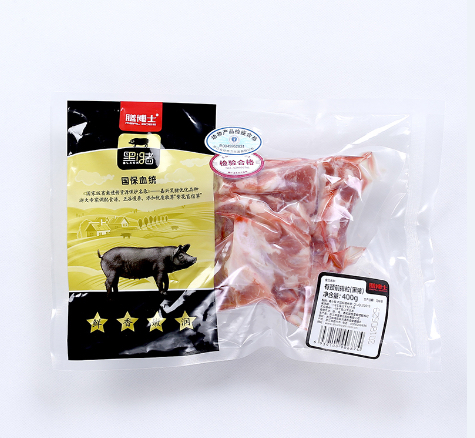 黑猪小排400g
