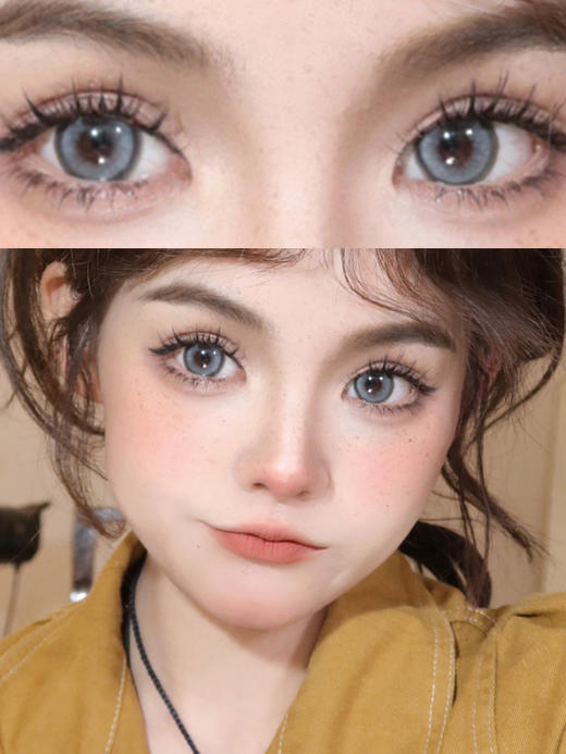 kikicon 千山翠 半年抛  2片 14.5mm 着色13.9mm  基弧8.6 含水38% 韩国进口 商品图0