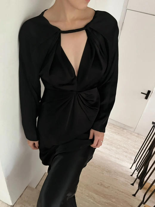 Viktoria Chan｜Allie long gown [ 醋酸礼服长裙]【HOLIDAY】 商品图3