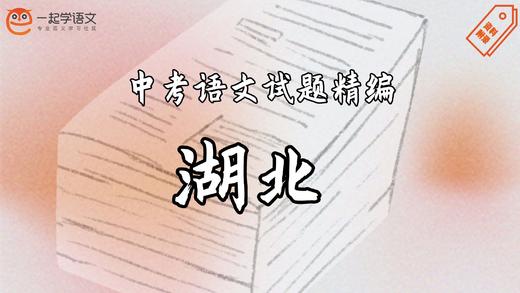 中考语文试题精编·湖北 商品图0