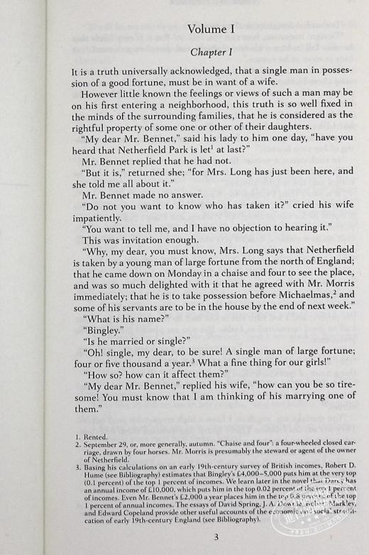 【中商原版】傲慢与偏见 诺顿文学解读系列 英文原版 Norton Critical Editions Pride and Prejudice Jane Austen 商品图6