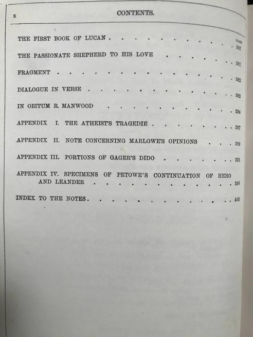 1865年 克里斯托弗·马洛作品集 真皮精装18开 商品图4