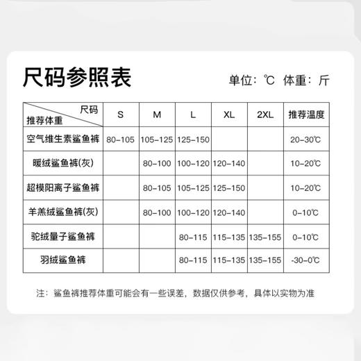 Bimilie鲨鱼裤/显瘦/保暖/修身/提臀 商品图4