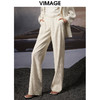 VIMAGE纬漫纪秋季新款职业干练时尚显瘦西装裤长裤女V1805401 商品缩略图0
