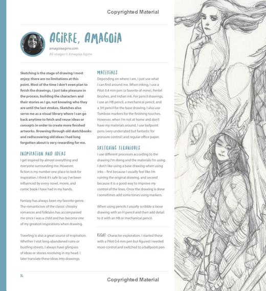 Sketching from the Imagination: Storytelling，想象素描：讲故事，绘画 商品图7