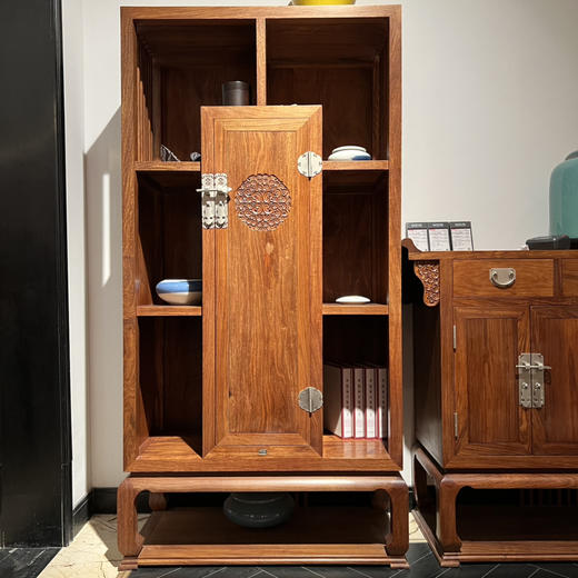 苏梨 花好月圆系列 单门多宝柜 商品图0