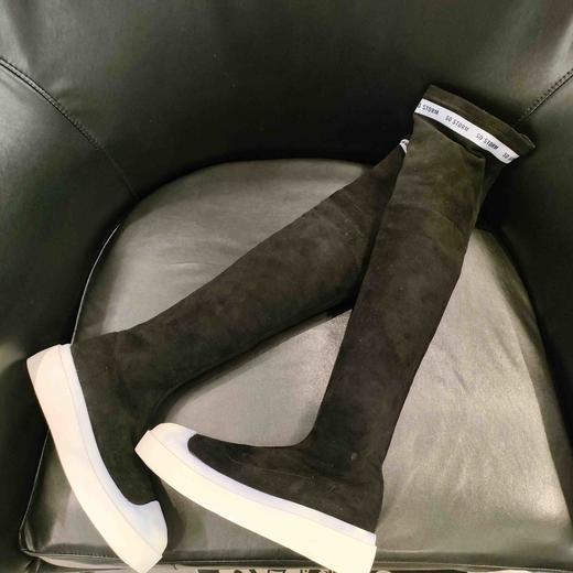 lfgj AE603弹力布过膝长靴（鞋底染色，介意慎拍） 商品图2