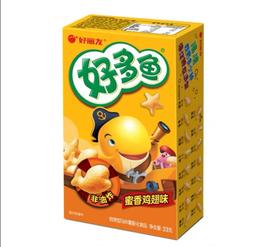 好丽友好多鱼蜜香鸡翅味33g