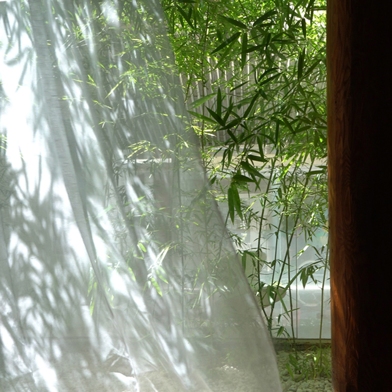 麻+汉麻纱帘