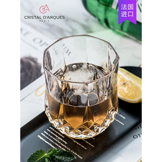 法国进口 CDA威士忌酒杯高端水晶玻璃杯创意啤酒杯家用欧式洋酒杯 商品图3