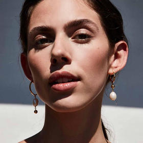 订购10周到｜CHARLOTTE LEBECK-Jena-珍珠 耳环（不对称）［丹麦设计师］