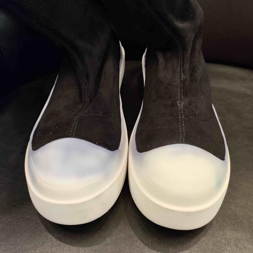 lfgj AE603弹力布过膝长靴（鞋底染色，介意慎拍） 商品图3