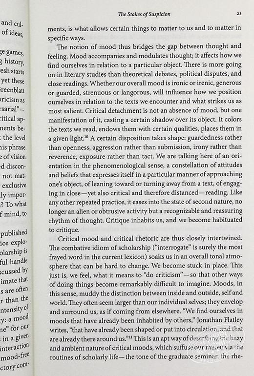 预售 【中商原版】批评的局限 Limits of Critique 英文原版 Rita Felski 进口图书 英文文学 经典文学 英文小说 商品图8