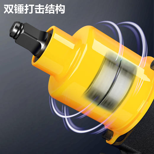 得力气动扳手(黄) 商品图2