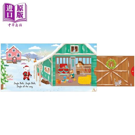 【中商原版】Sing Along With Me! Jingle Bells 跟我唱铃儿响叮当 英文原版 儿童绘本 圣诞故事 Yu-hsuan Huang 3-6岁 商品图3