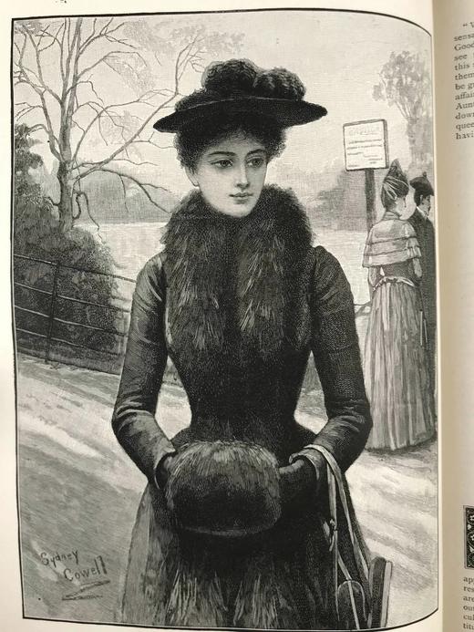 1891年 卡塞尔家庭杂志 数百幅插图 真皮精装16开 商品图8