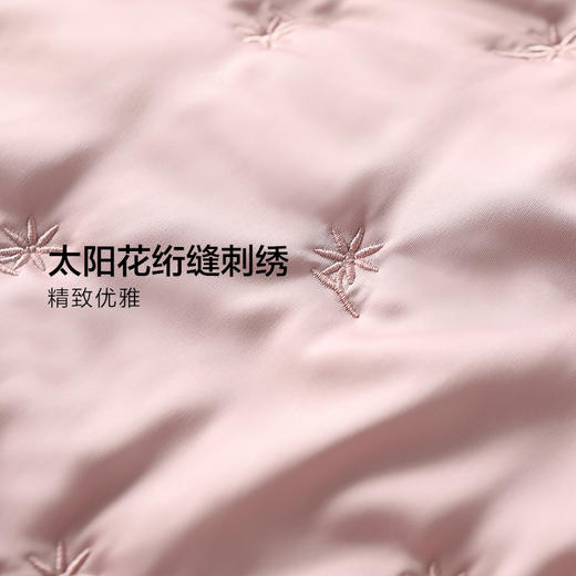 金三塔桑蚕丝填充 又轻又暖真丝保暖长袖棉袄女 厚款丝绵棉衣外套 （限价款）  NSFAD733 商品图4