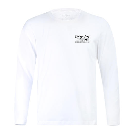 自由基地秋冬新款露营风图案印花个性设计长袖衫弹力棉户外休闲T NMT-1961 商品图4