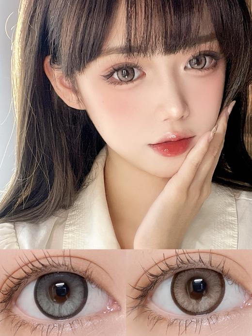 【年抛】款式名字：柿子冻 LeensColor   |  大直径14.5 着色13.8 | 【同品牌多副美瞳更划算，选款色板在详情页内】 商品图5