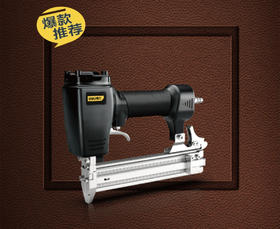 得力气动直钉枪F30B（黑）