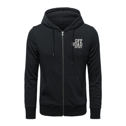 自由基地秋冬潮流卫衣扫描风设计越野车e族队服拉链带帽开衫休闲装 NMT-1937 商品图2