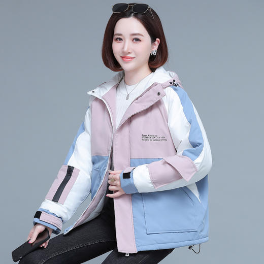 冬季服时尚派克服，冬装加厚外套TR8809棉服 商品图2