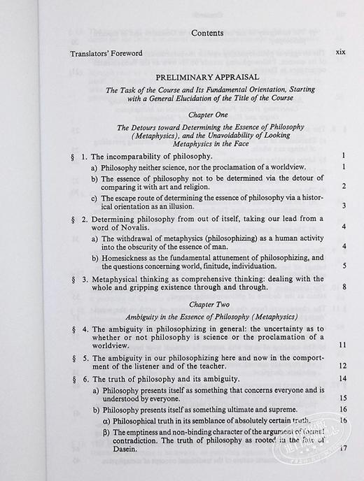 【中商原版】T马丁·海德格尔 形而上学的基本概念 英文原版 The Fundamental Concepts of Metaphysics 哲学 Martin Heidegger 商品图5